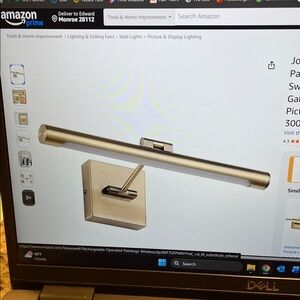 Modern Gold Picture Light